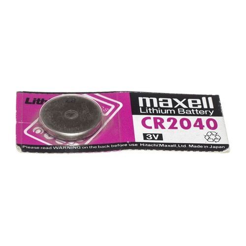 Pilha maxell CR2040 lithium 3V , Maxell , CR2040MAX , 4902580131241